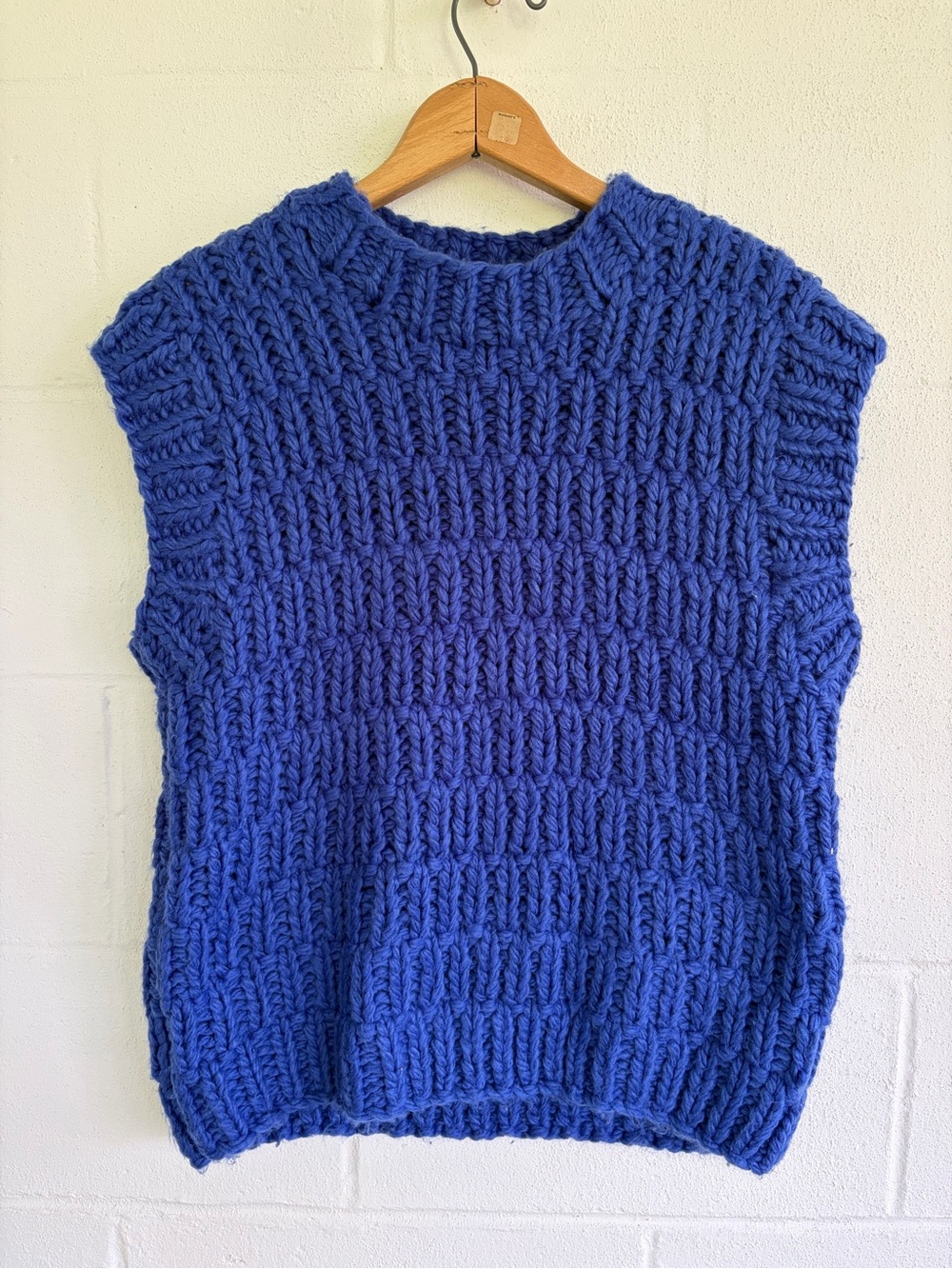 English Factory - Chunky Knit Sleeveless Sweater